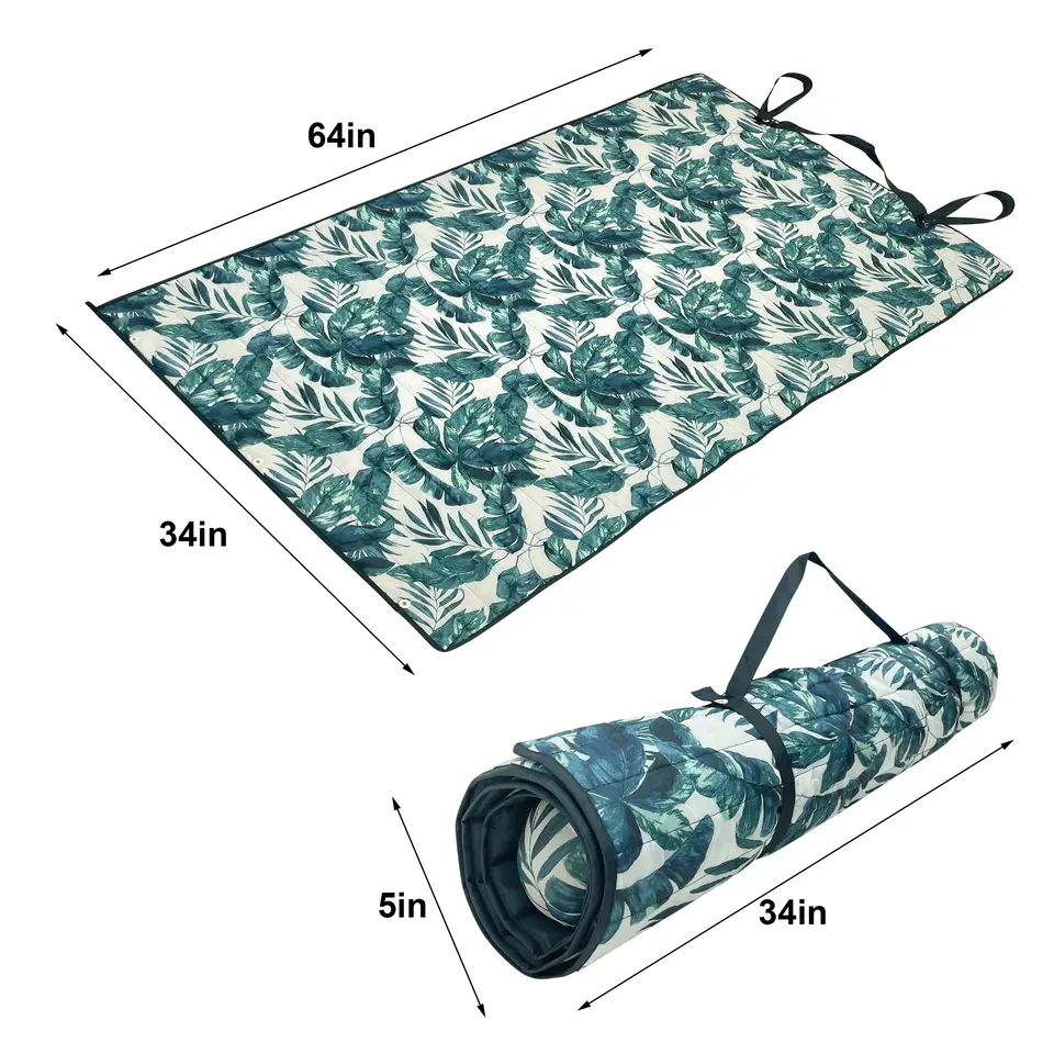 Beach Blanket Outdoor Picnic Blanket Mat Large Sandproof Picnic Rug
