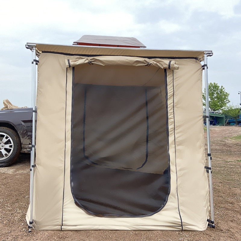 Deluxe Awning Camp Shelter Room W/ Pvc Floor, 2.5m X 3m Awning