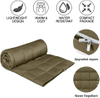 Outdoor Warm Down Puffy Camping Blanket - Large Lightweight Camping Quilt 