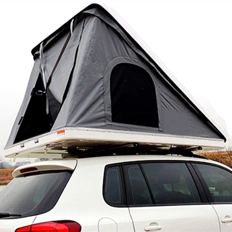 LLOYDBERG Adventure Fiberglass Truck Hard Shell Roof Top Tent- Triangle