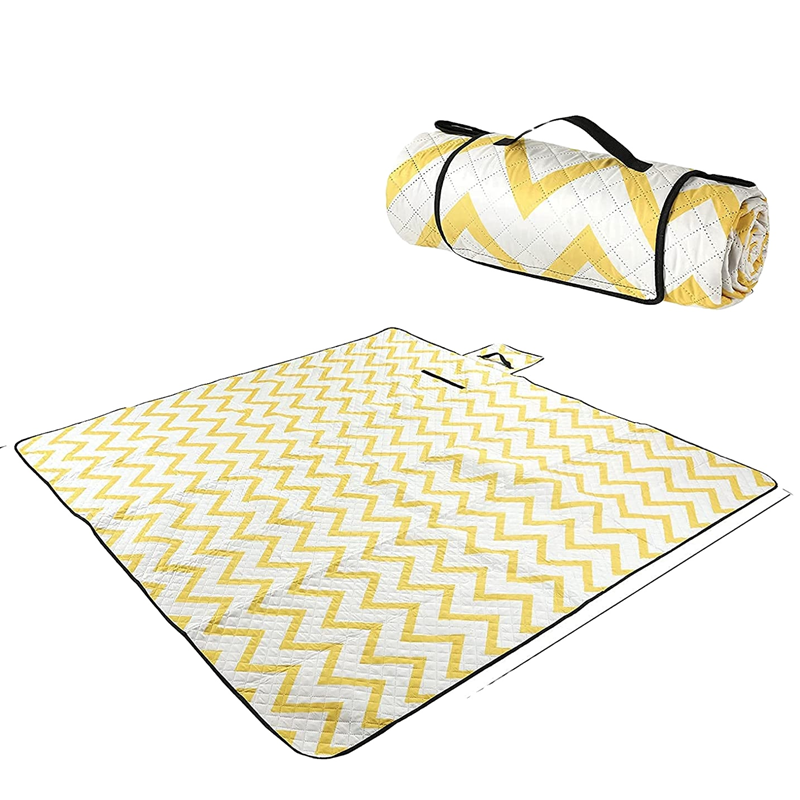 Extra Large Picnic Blanket Waterproof Foldable Picnic Mat 80" x 80" 
